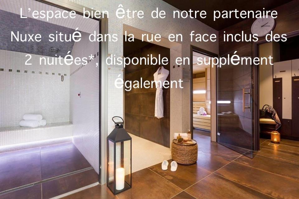 Garden Spa-Hyper Centre Avec Cour-Calme-Sauna-Hamam Apartment ทรัวส์ ภายนอก รูปภาพ